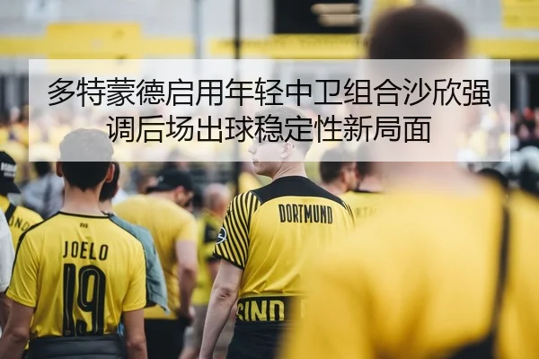 多特蒙德启用年轻中卫组合沙欣强调后场出球稳定性新局面